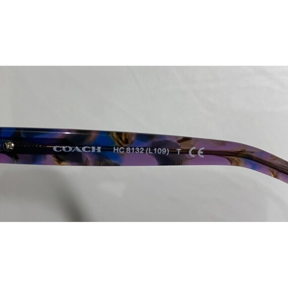 Coach 0HC8132 Women\'s Sunglasses - Purple Confetti Frames Only main image 4